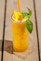Peach smoothie
