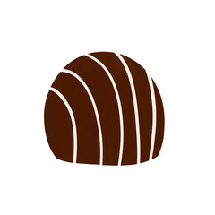 chocolate cake isolated on white.