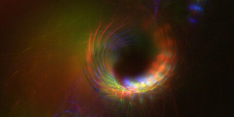 Fraktal Hintergrund Design Vorlage