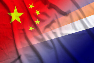 China and Marshall Islands government flag transborder contract MHL CXR