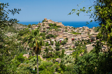 Deia, Sierra de Tramuntana, Mallorca, balearic islands, spain, europe