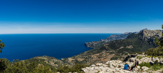 Cingles de son Rullan, Deia, Mallorca, Balearic Islands, Spain