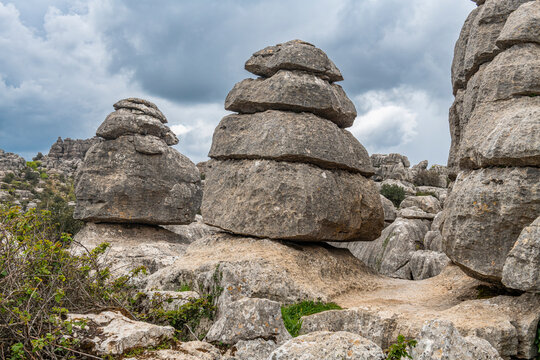 El Torcal de Antequera nature reserve, Antequera, Andalucia