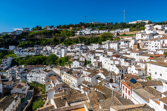 View over Setenil de las Bodegas, Andalucia