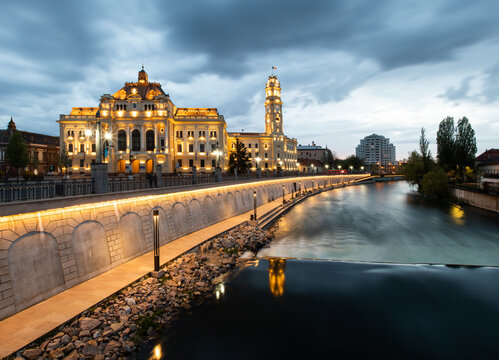 Historical buildings in Oradea, Romania