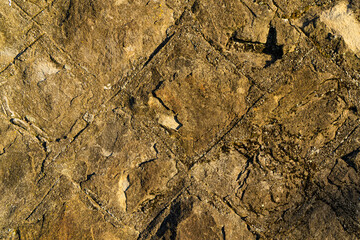 石壁の背景素材	