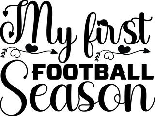 football svg design cut files