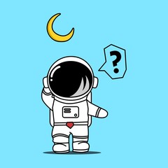 Astronaut Confused