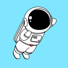 Flying Astronaut