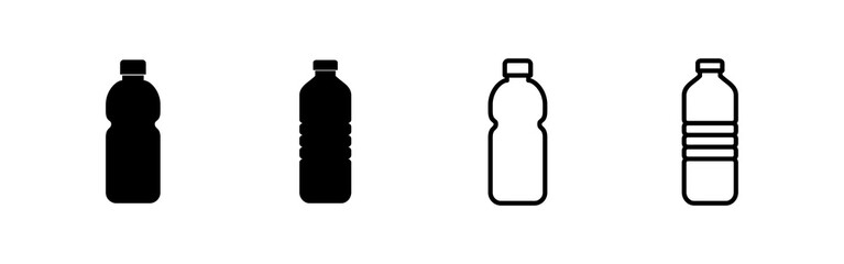 Bottle icon vector. bottle sign and symbol