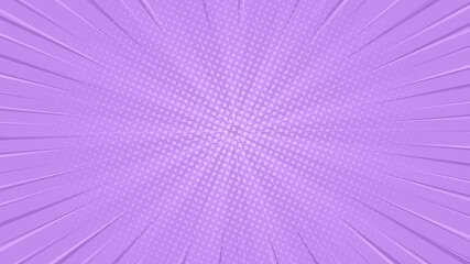 purple Comic Bubble Background with abstract Web Banner 