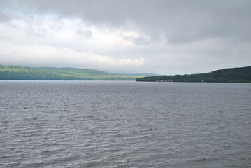 Iconic Spring Lake View on a Stormy Day