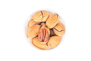 Pecans in a bowl