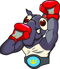 Tapir boxing,tapir,boxing