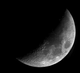 Naklejka premium Half moon