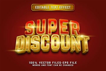 Vector Text Effect Editable