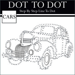 Connect The Dots and Draw. Educational Game for Kids.