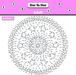 Connect The Dots and Draw. Educational Game for Kids.