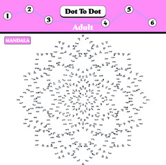 Connect The Dots and Draw. Educational Game for Kids.