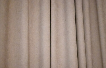 background from the folds of curtains close-up macro