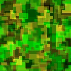 Digital camouflage seamless pattern military geometric camo background