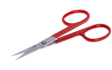 manicure scissors isolated