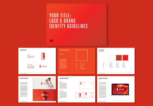 Brand Guidelines Manual Layout