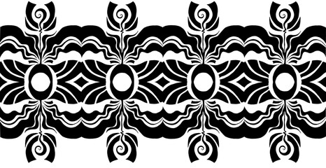 Abstract geometric pattern black and white graphics. Illustration for design of a seamless pattern with texture. Geometric shapes monochrome minimalism art. hand drawn digital ornament