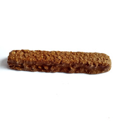 Healthy version of chocolate bars with peanuts.