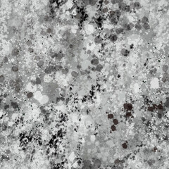 Monochromatic grey tones painted seamless background Abstract transparent layers