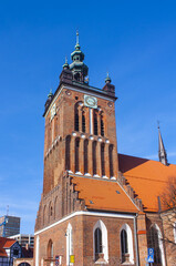 Catherine Church in Gdansk, Poland