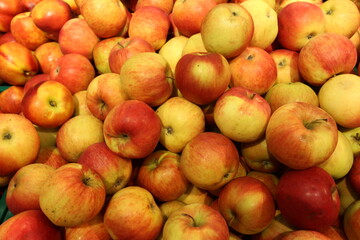 Fruits and berries are sold at the market