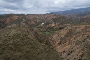 mountainous area in the south of Andalucia
