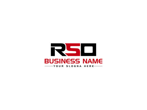 Simple RSO Logo Letter, Colorful RS r s o Logo Icon Vector Image With Colorful Letter Image Design For All Kind Of Use
