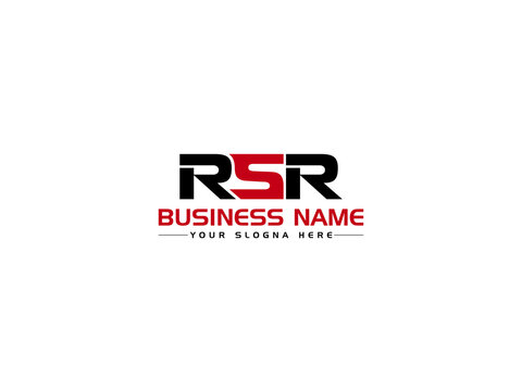 Simple RSR Logo Letter, Colorful RS r s r Logo Icon Vector Image With Colorful Letter Image Design For All Kind Of Use