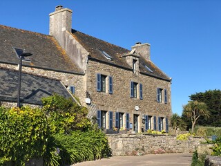 country picturesque village of saint malo - obrazy, fototapety, plakaty
