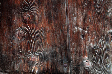 Old wood texture of a Swiss mountain barn