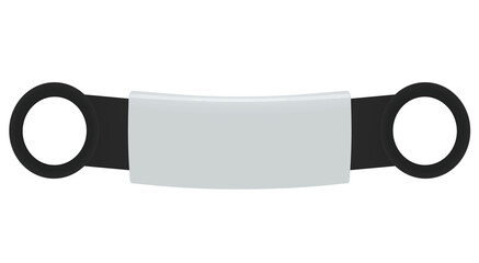 Pets ID tag. vector illustration