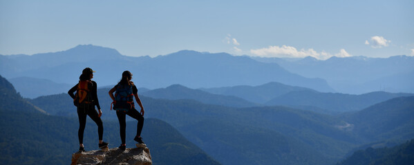 Watching the Magnificent Mountain View
