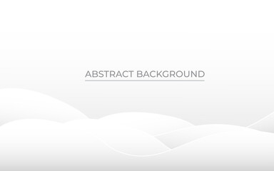 Minimalist white abstract background