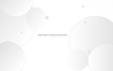 Minimalist white abstract background