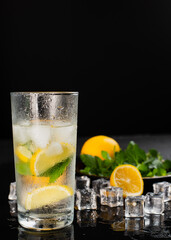 Lemonade for a hot summer day