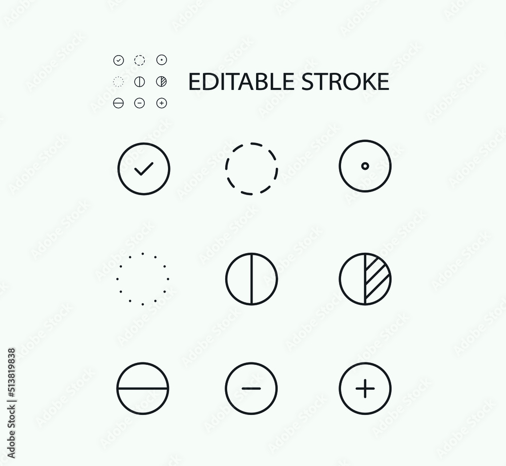 Poster simple set of arrow related vector line icons. contains such icons as circle, yes and no and more. e