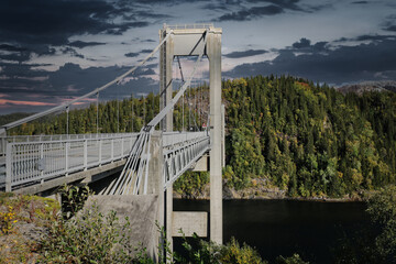 massive bridge in norway