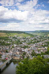 View for a small town in Germany - Traben -Trarbach