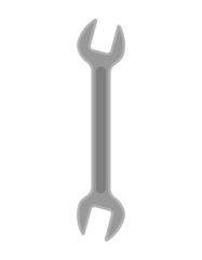 Wrench isolated. Repair Tool symbol. Vector illustration