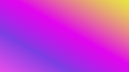 Abstract blurred gradient. Modern yellow, pink and blue, graphic background of a website, banner, phone. Vector illustration.