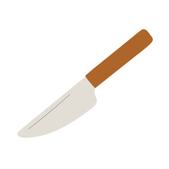 Isolated sketch of a knike Vector