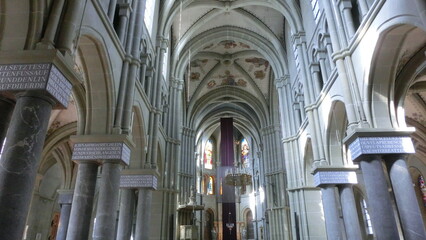 interior of the cathedral