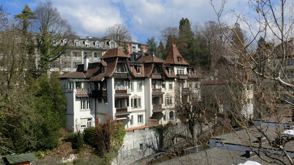 old house in the mountains